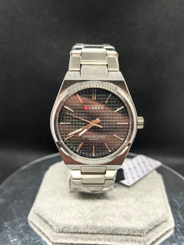 Reloj Hombre Curren Color Silver Black