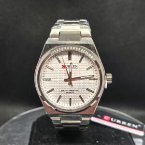 Reloj Hombre Curren Color Silver Black