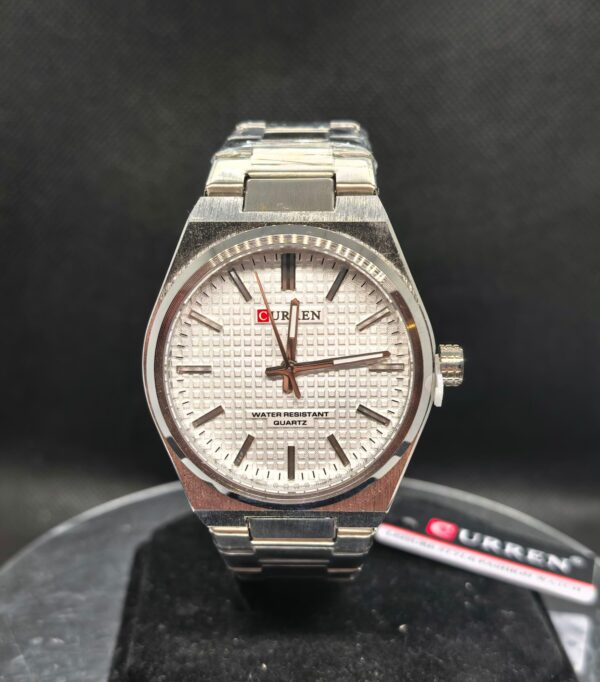 Reloj Hombre Curren Color Silver Black