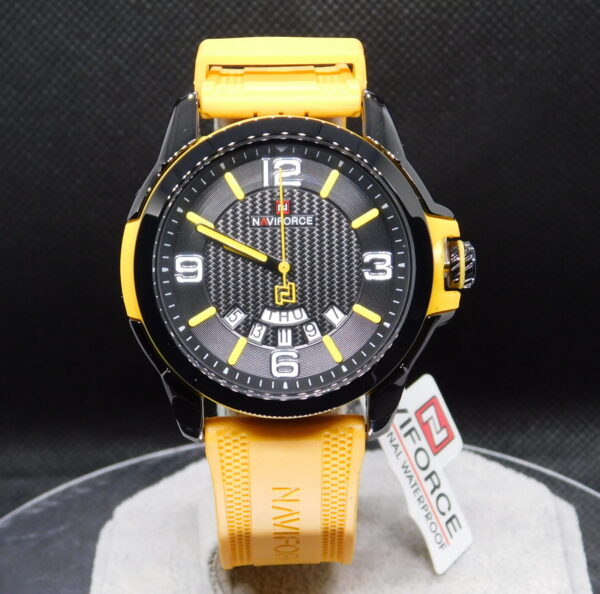 Reloj Hombre NaviForce Amarillo Silicona
