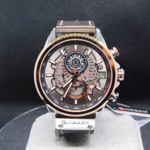 Reloj Hombre Curren Cuero Cronógrafo