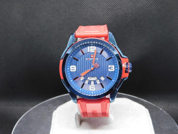 Reloj Hombre NaviForce Rojo Silicona