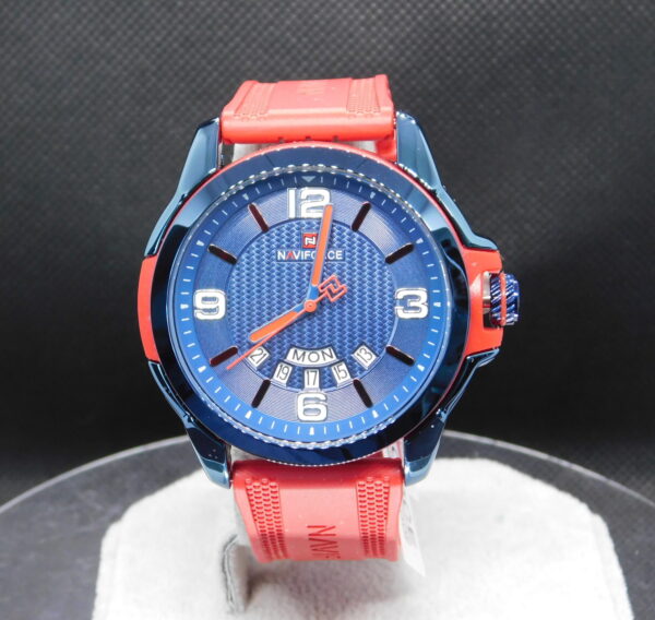 Reloj Hombre NaviForce Rojo Silicona