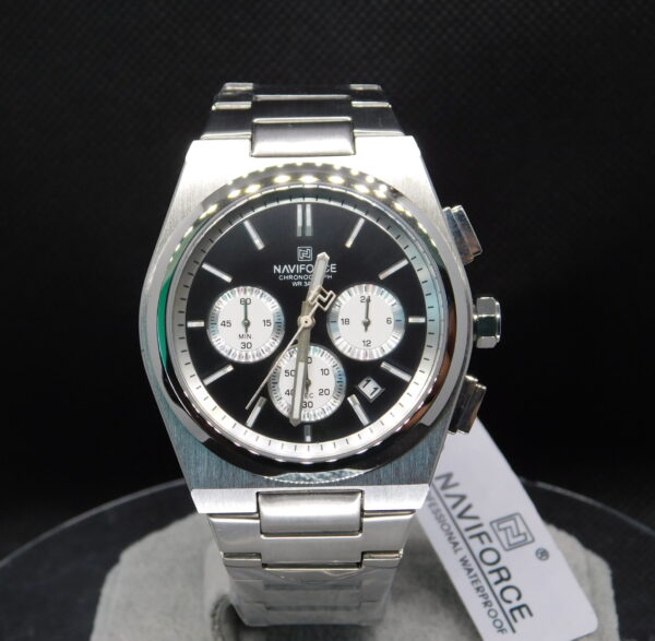 Reloj Cronógrafo Negro NaviForce Hombre