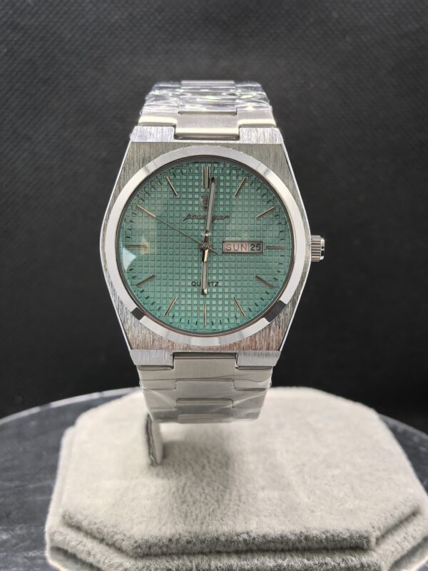 Reloj Hombre Poedagar Color Tiffany Acero Inoxidable