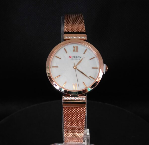 Reloj Mujer Curren Malla Color Rose