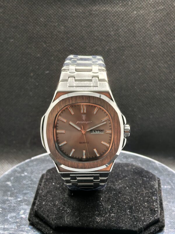 Reloj Hombre Poadegar Acero Inoxidable