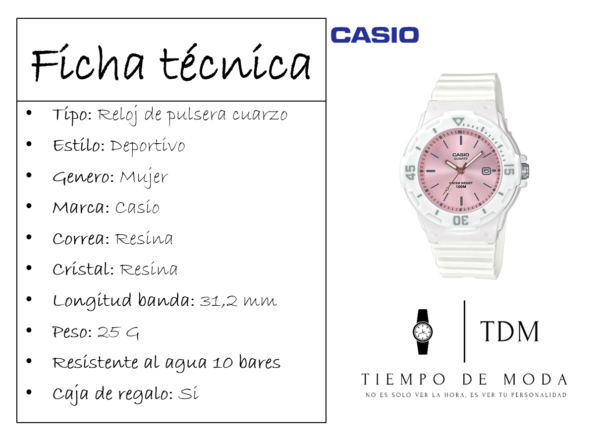 Reloj Casio LRW-200H-4E3V - Imagen 2
