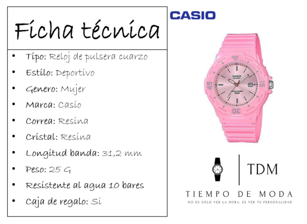 Reloj Casio LRW-200H-4E4V - Imagen 2