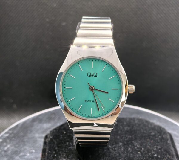 Reloj Acero Inoxidable mujer Q&Q Turquesa