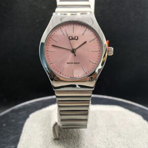 Reloj Acero Inoxidable mujer Q&Q Rosa