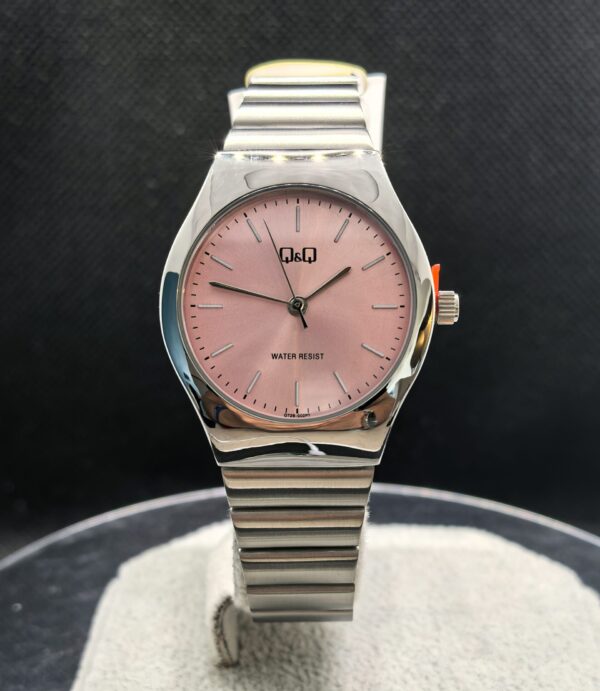 Reloj Acero Inoxidable mujer Q&Q Rosa