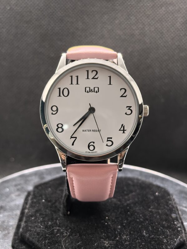 Reloj femenino Cuero Rosa Q&Q